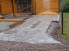 BV Schnepfental Verlegung von TerrAntik- Pflaster (Farbe Muschelkalk) im Einfahrtsbereich, Gartenwege und Treppenanlage