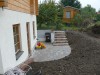 BV Schnepfental Verlegung von TerrAntik- Pflaster (Farbe Muschelkalk) im Einfahrtsbereich, Gartenwege und Treppenanlage