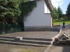 BV Wutha Farnroda Verlegung von Polygonalplatten (Porphyr Naturstein ), Setzen von Granitpallisaden und Zaunbau